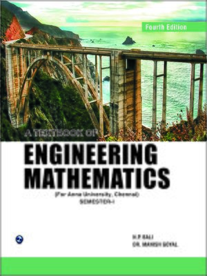 cover image of A Textbook of Engineering Mathematics (Sem-I)